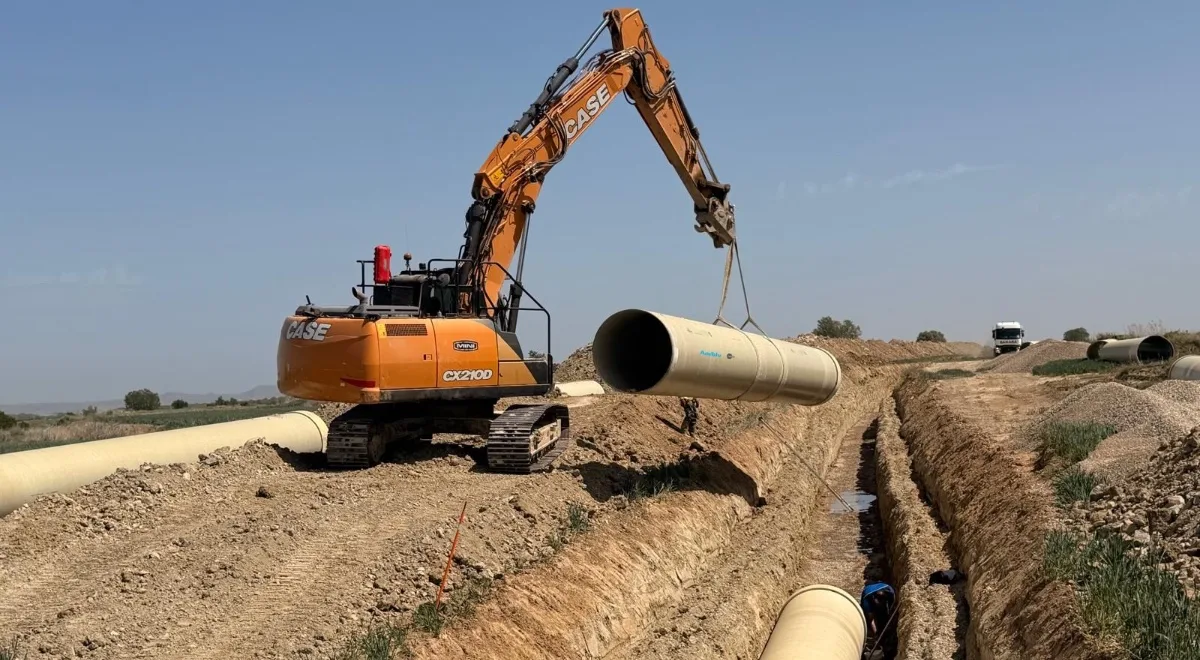 Amiblu suministrará 16 km de tuberías para modernizar el regadío en Santa Ana, Huesca
