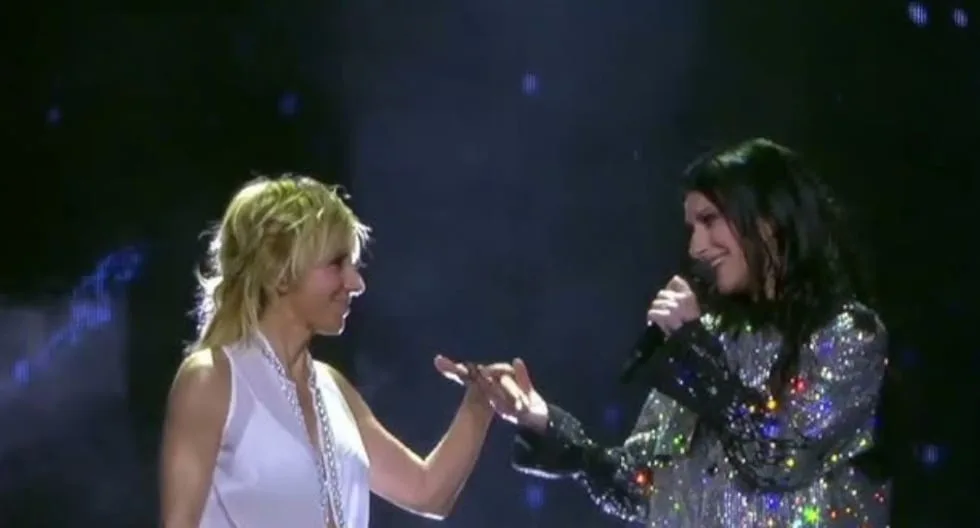 Ana Torroja y Laura Pausini unen voces en un emotivo dúo previo a sus conciertos en Perú