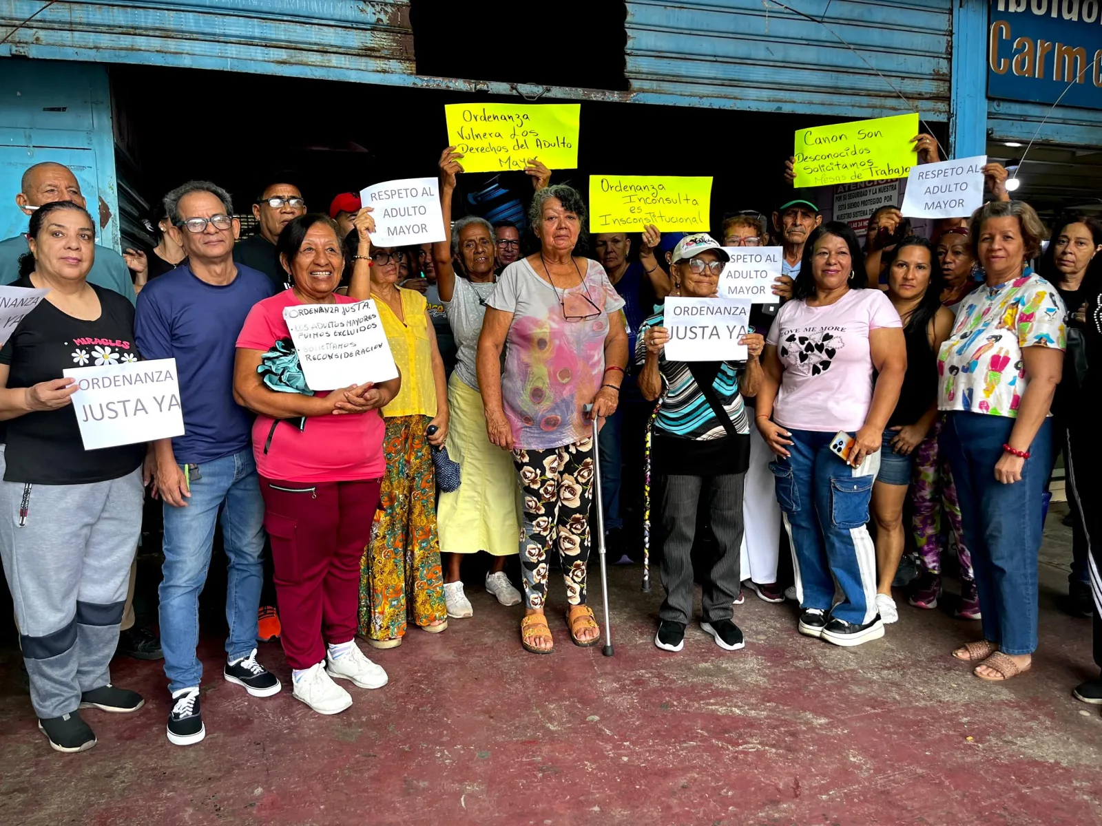 Arrendatarios del Mercado Municipal de Naguanagua rechazan ordenanza aprobada sin consulta