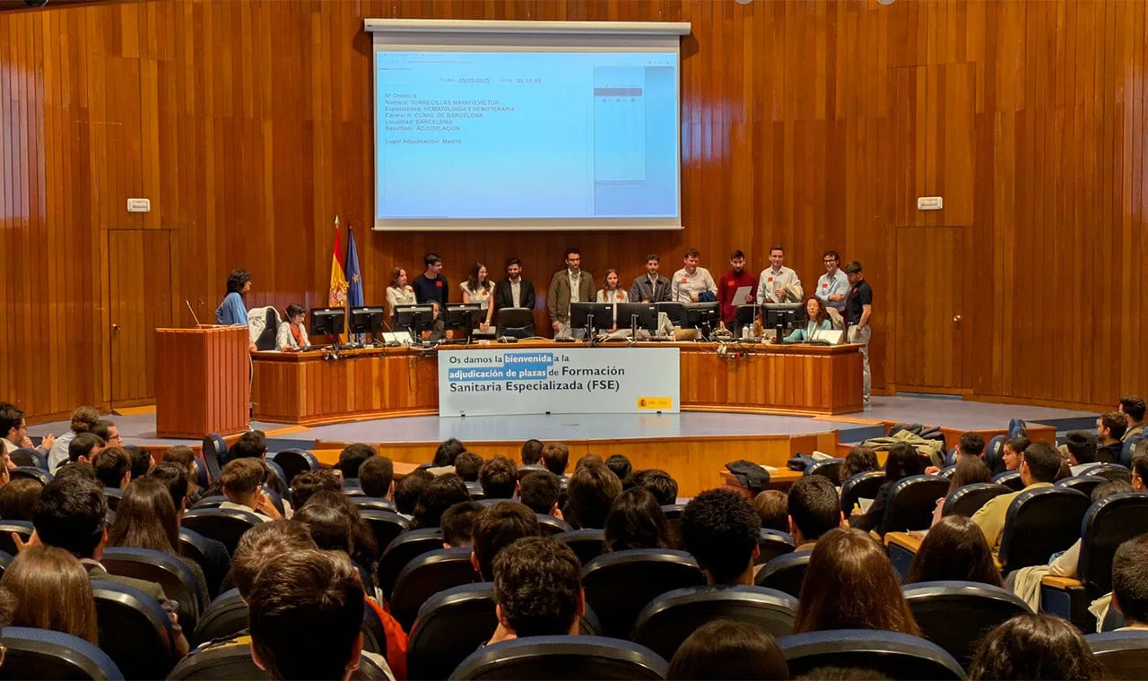 Cuatro especialidades médicas quedan agotadas en la elección MIR 2026