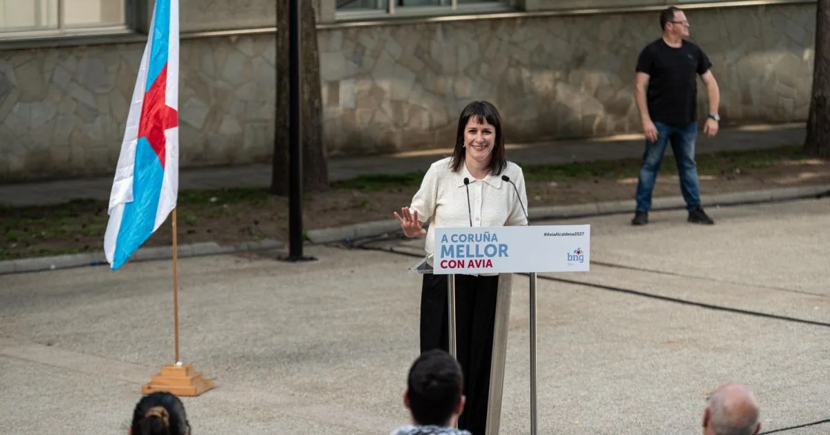 Ana Pontón apoya a Avia Veira como la alcaldesa que A Coruña necesita