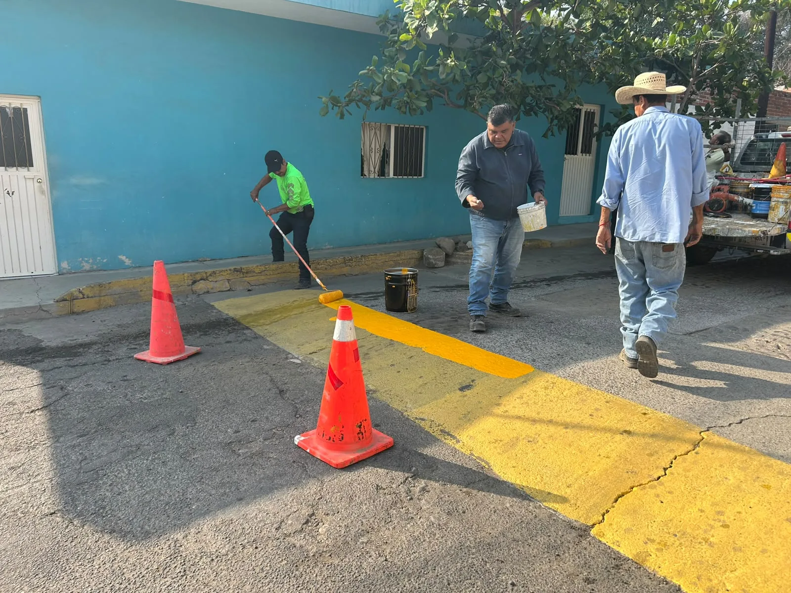 Brigada Comunitaria impulsa acciones de seguridad y mejora urbana en Tepames