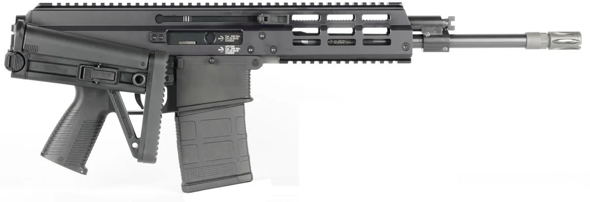 B&T APC308: precisión suiza y diseño táctico en un potente rifle semiautomático