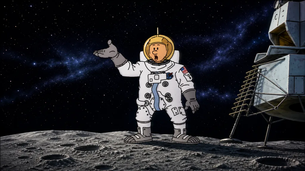 El Apolo 11 visto a través de la serie animada “Érase una vez… los inventores