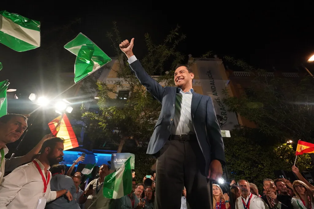 El papel decisivo de Vox en Andalucía y el retroceso del PSOE marcan una nueva era política