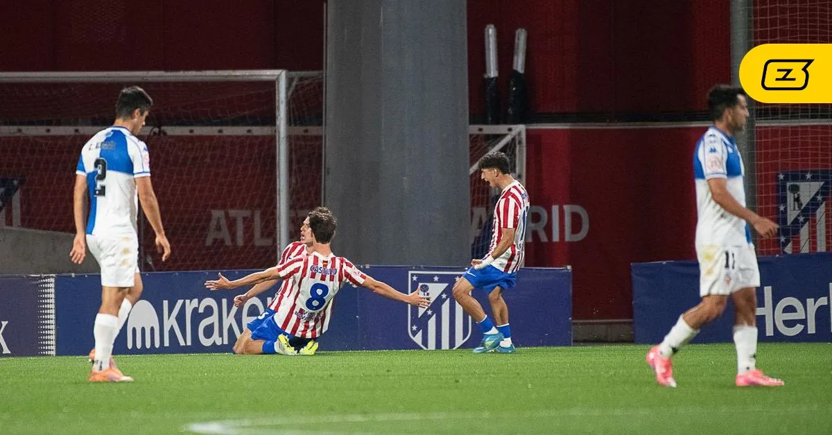 El Sabadell complica sus opciones de ascenso tras caer 4-3 ante el Atlético Madrileño
