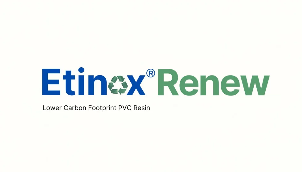 Ercros presenta resinas de PVC Etinox Renew con menor impacto ambiental y alta trazabilidad