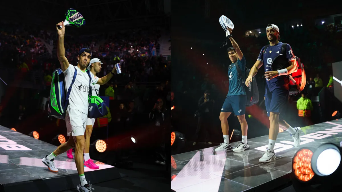 Galán y Chingotto buscan revancha ante Lebrón y Augsburger en semifinales de Buenos Aires