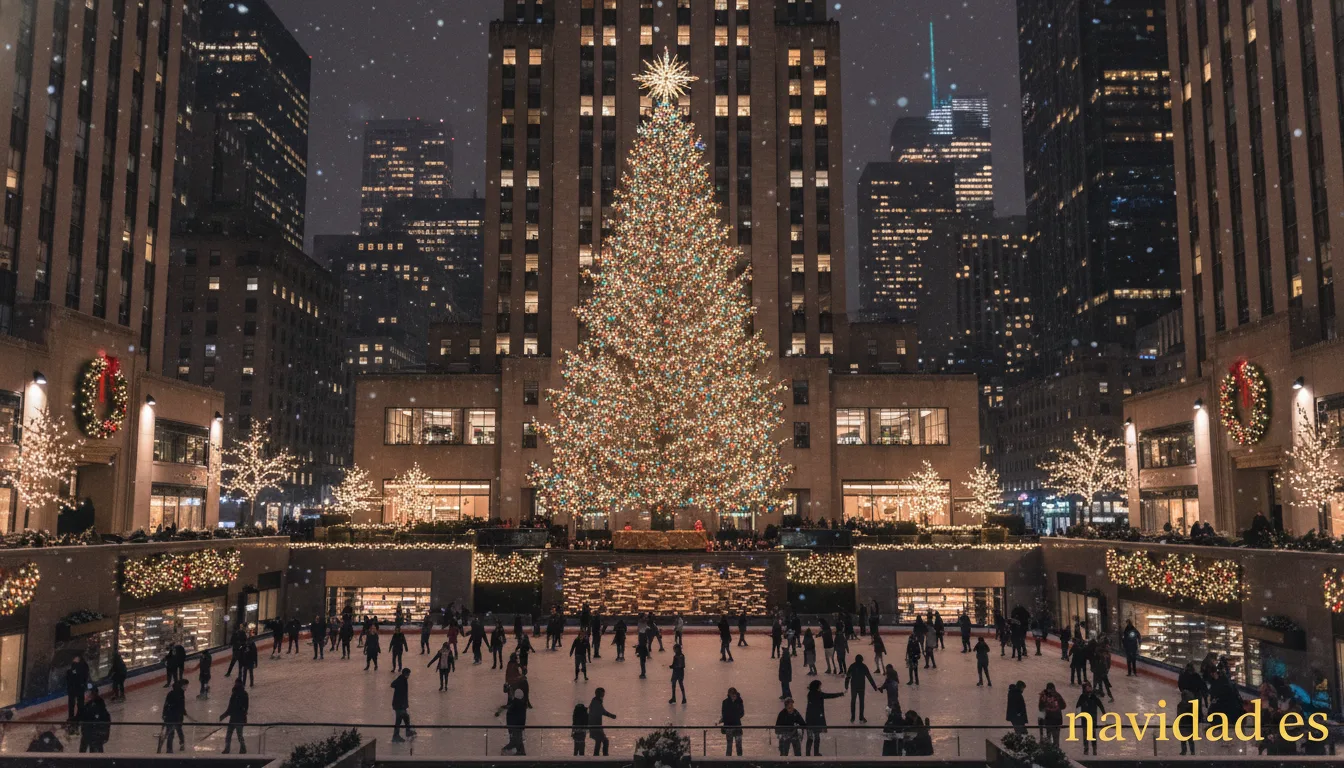 Historia y tradición del árbol de Navidad más emblemático de Nueva York