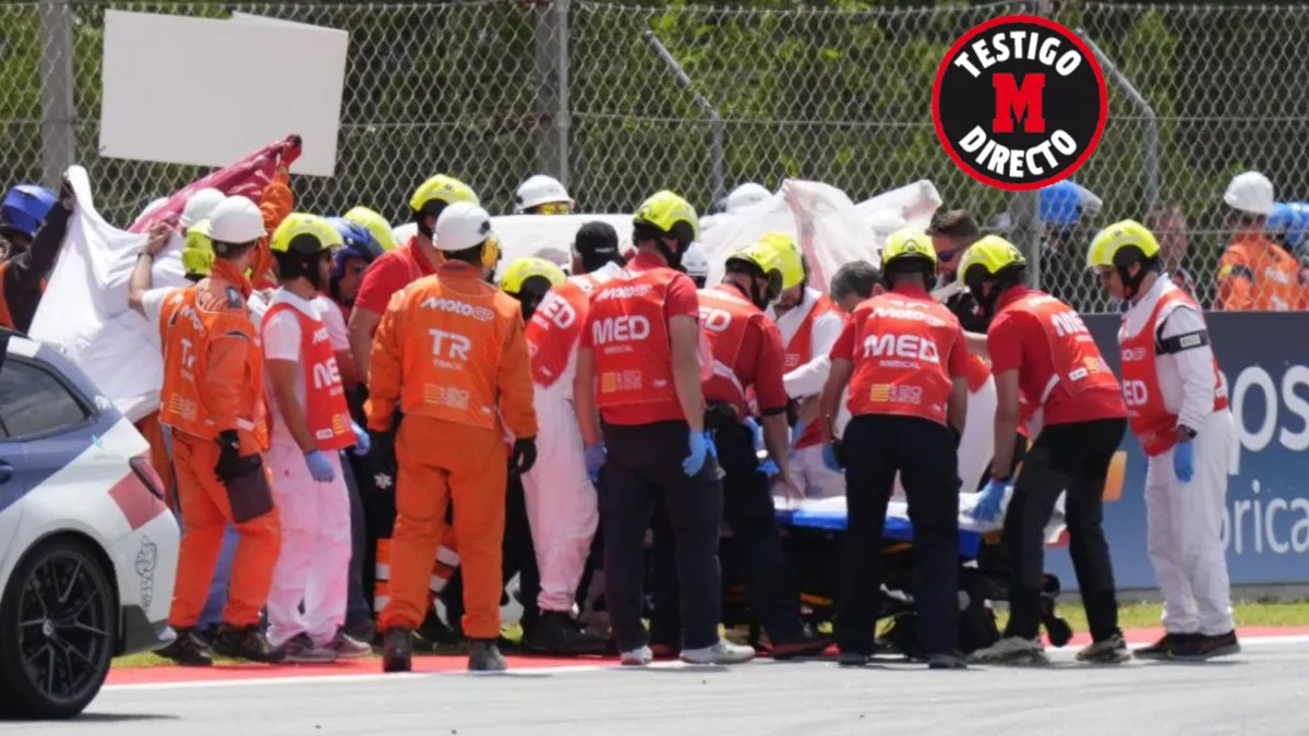 Incidentes y tensión marcaron la carrera de MotoGP en Montmeló