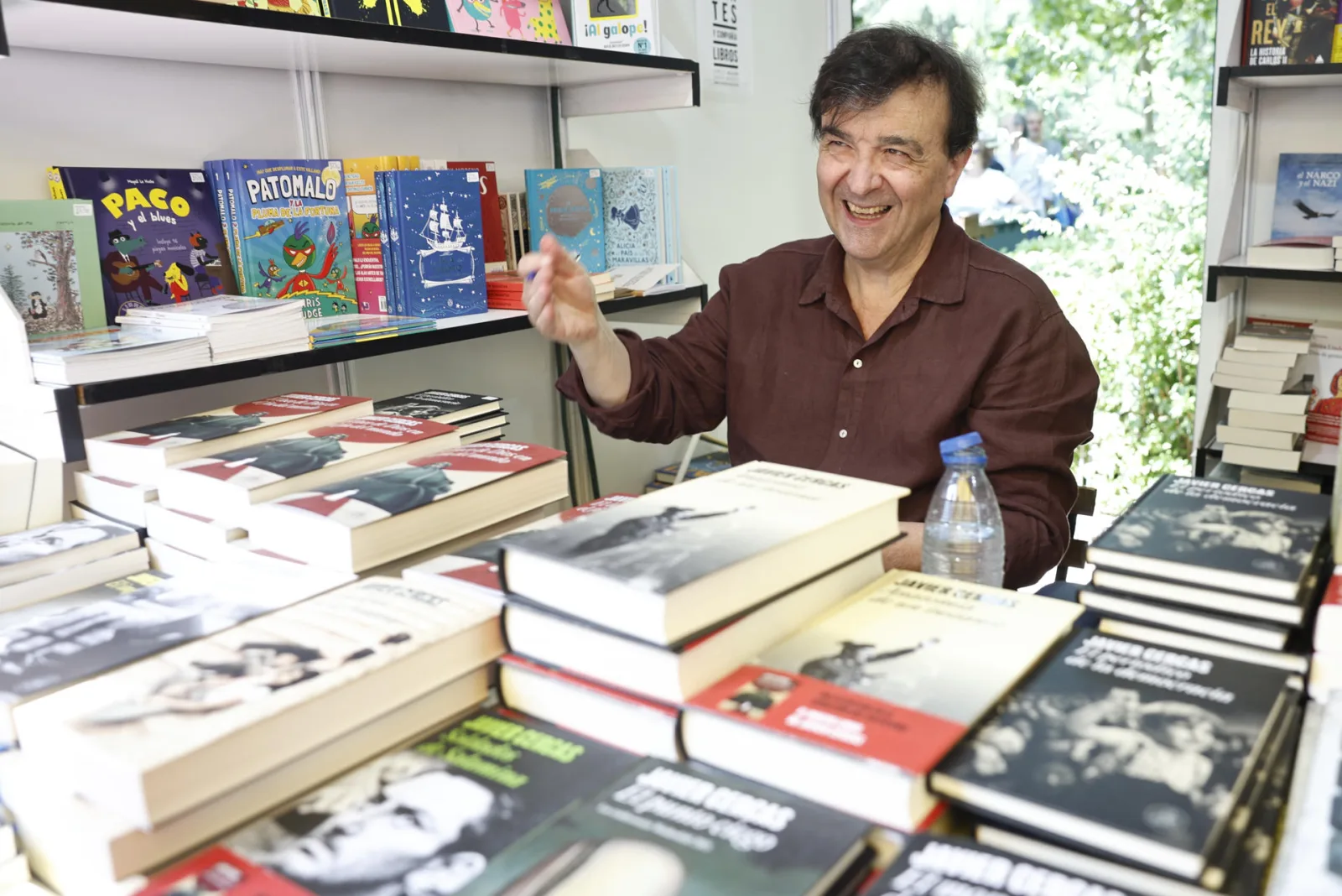 Javier Cercas critica el silencio ante el golpe de Estado del 23F en la Feria del Libro de Madrid