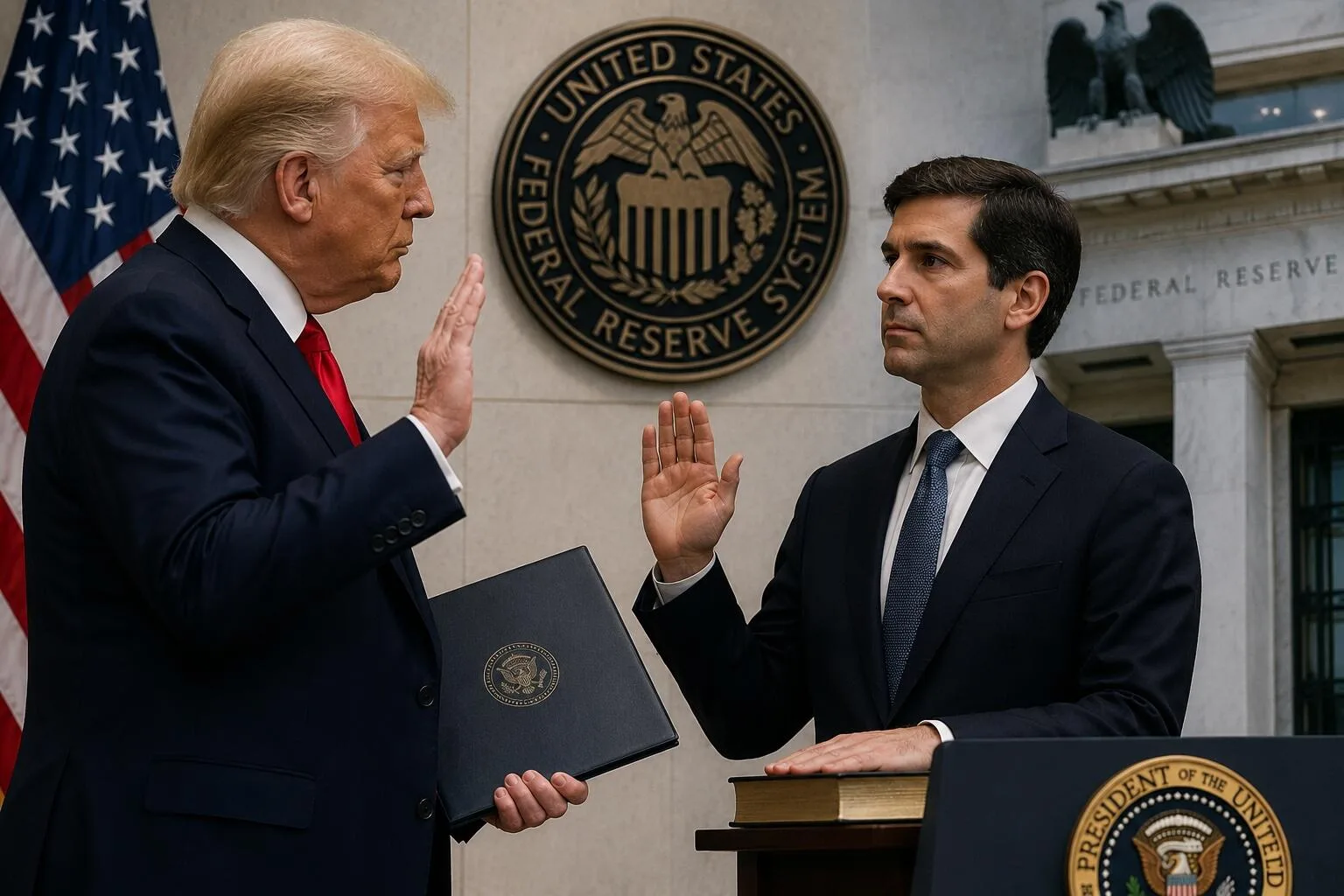 Kevin Warsh asume la presidencia de la Reserva Federal con presión para reducir tasas