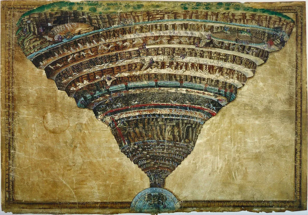 La Divina Comedia de Dante podría haber descrito el impacto de un gran asteroide