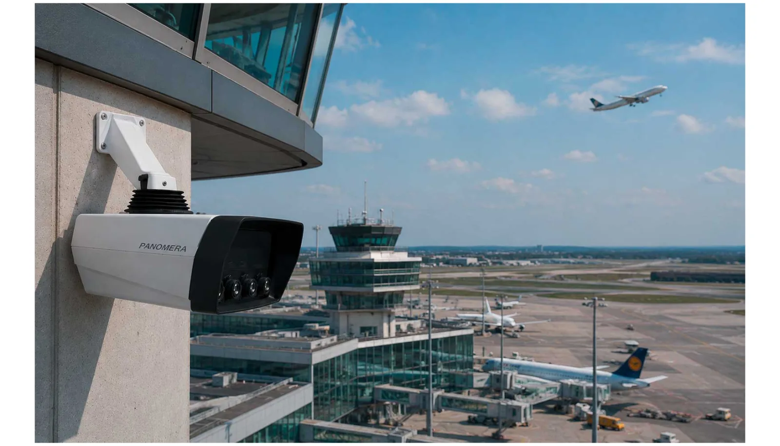 La Panomera S4 Skyview revoluciona la vigilancia aérea en aeropuertos con tecnología multifocal