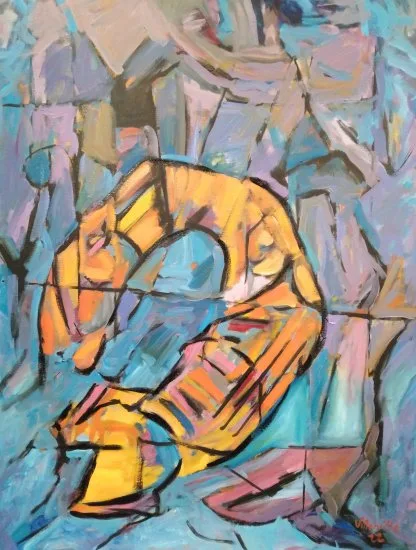 Óleo original «Luciernaga» de Javier López Villabrille disponible para compra en España