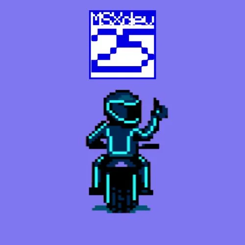 Neon Horizon se corona en MSXdev’25 gracias a su innovador juego de carreras