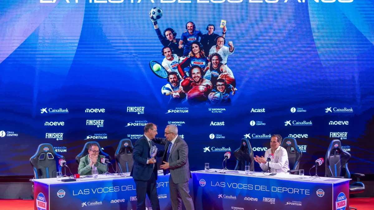 Radio MARCA celebra 25 años con homenaje a figuras clave del deporte español