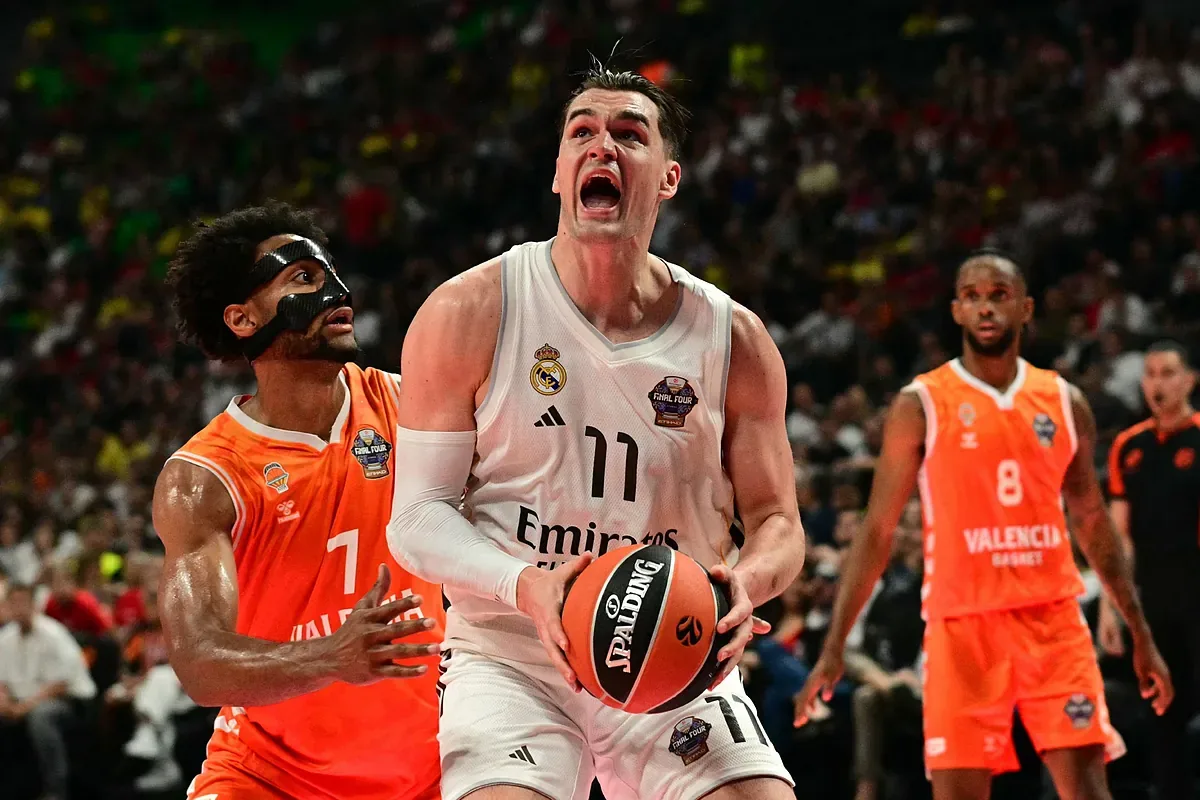 Real Madrid avanza a la final de la Euroliga tras vencer a Valencia pese a lesión clave