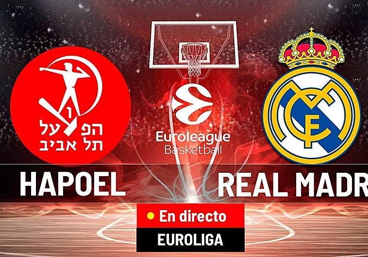 Real Madrid enfrenta a Hapoel en el cuarto partido del playoff de la Euroliga