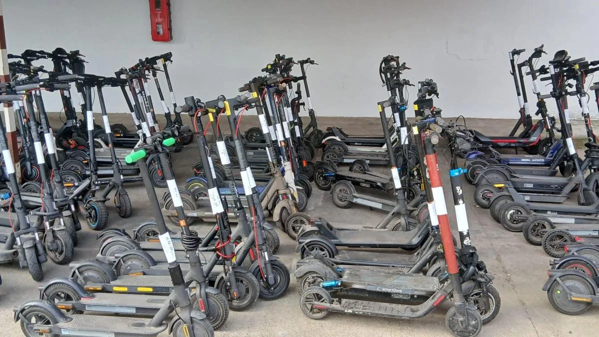 Retiran 231 patinetes eléctricos en Córdoba por incumplir la normativa vigente