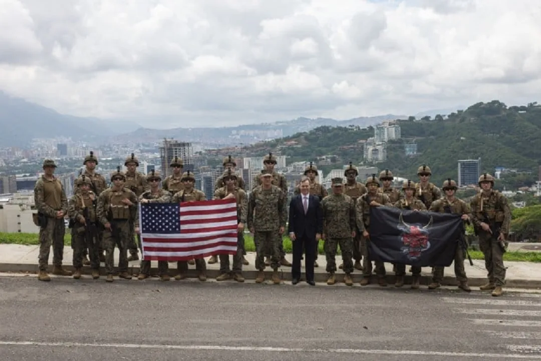 Simulacro militar en la embajada de Estados Unidos en Caracas llamó la atención de vecinos y medios