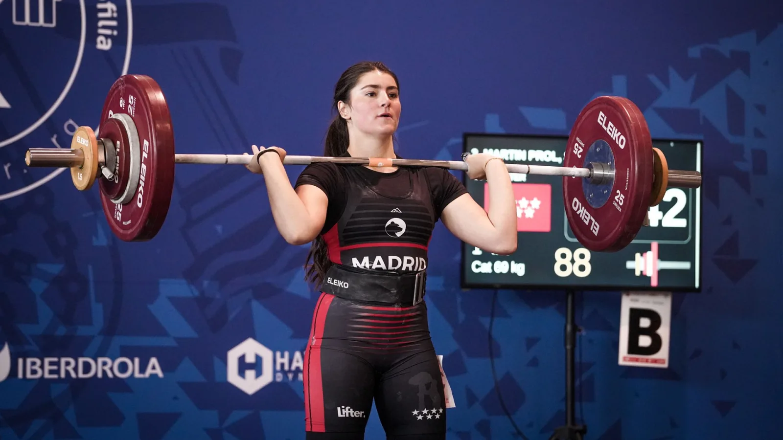 Sofía Martín Prol se destaca con tres medallas en el Campeonato de España Sub-17 de Halterofilia
