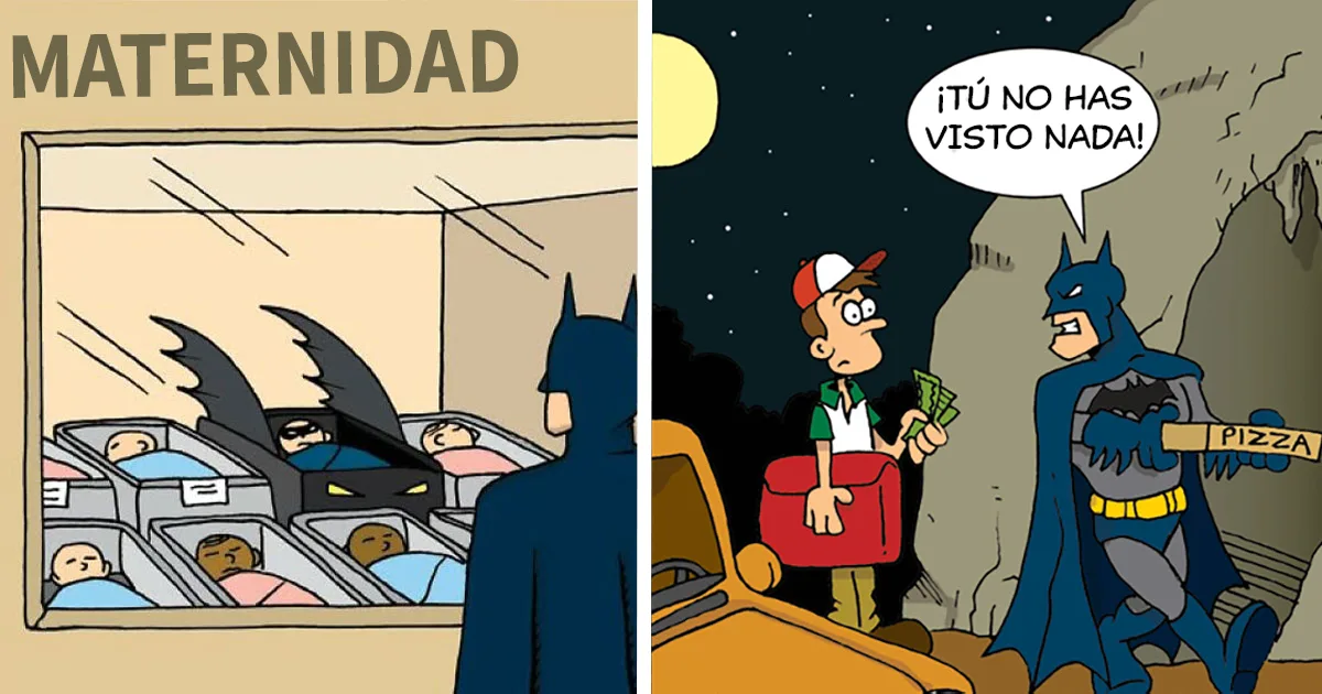 Superhéroes en situaciones cotidianas, la visión humorística de Spud Comics