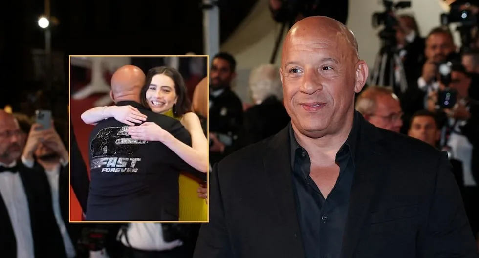 Vin Diesel y Meadow Walker se reencuentran en Cannes tras homenaje a Paul Walker