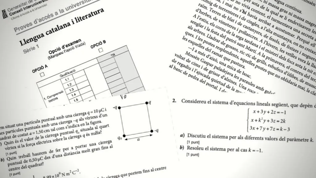 Accede a exámenes de Selectividad por asignaturas y años para prepararte mejor