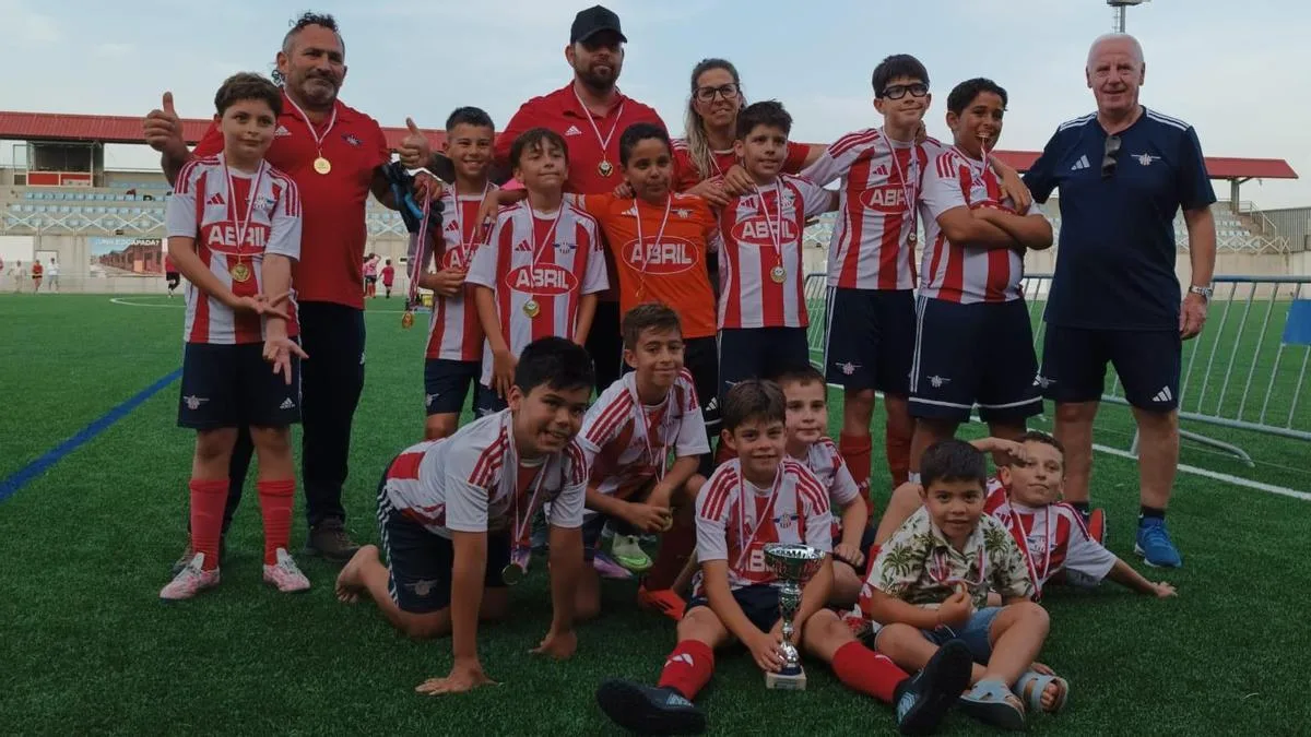Alondras, EFB Cangas y Choco conquistan los títulos en O Morrazo en fútbol base