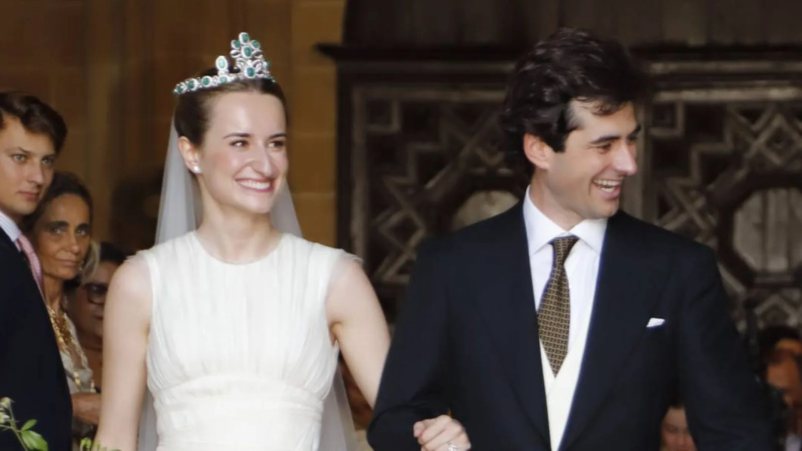 Ana Domecq y Alberto Mencos celebran su boda con una ceremonia clásica en Jerez