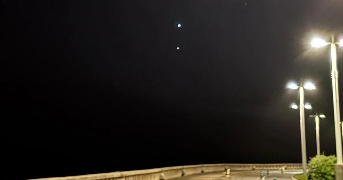 Júpiter y Venus protagonizan una conjunción planetaria inédita vista desde A Coruña
