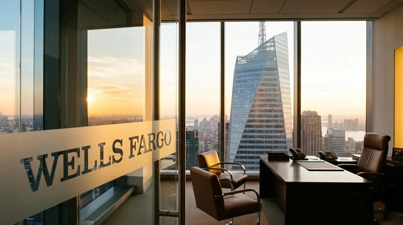 Bank of America proyecta un repunte del 20% para Wells Fargo pese a caída en bolsa
