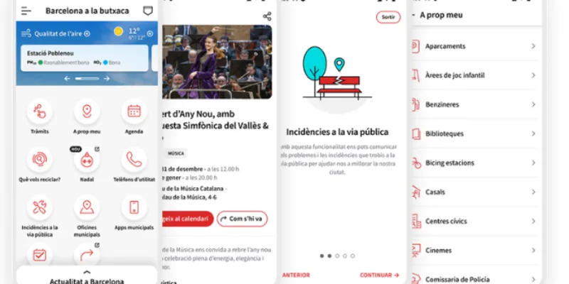 Barcelona actualiza su app municipal para facilitar trámites y reportar incidencias