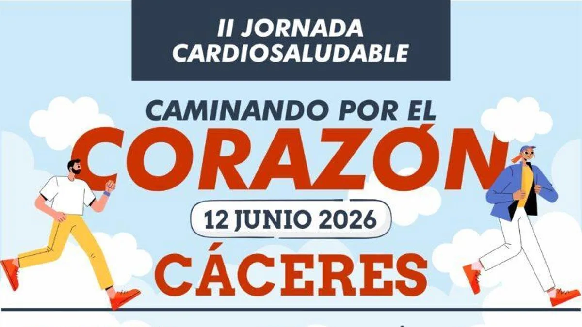Cáceres organiza la II Jornada Cardiosaludable para fomentar hábitos saludables