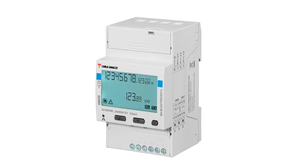 Carlo Gavazzi amplía su serie EM500 con nuevos analizadores que mejoran la comunicación y flexibilidad