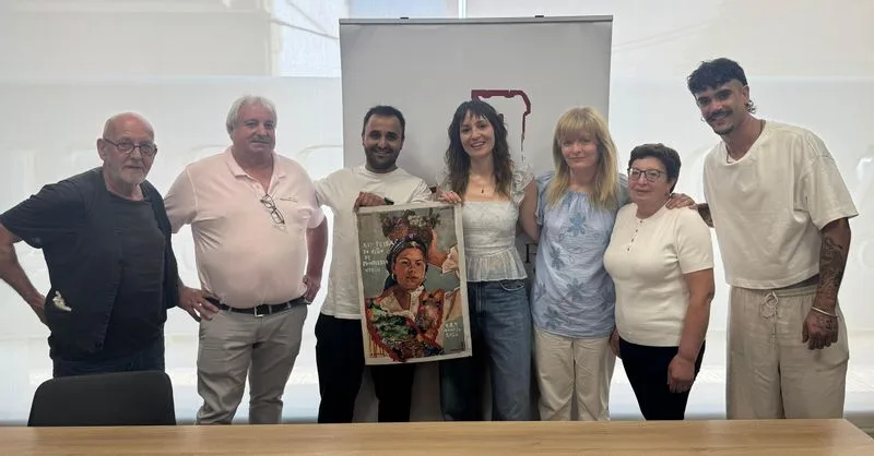 Cartel homenajea la vendimia tradicional en la XIX Feira do Viño de Monterrei