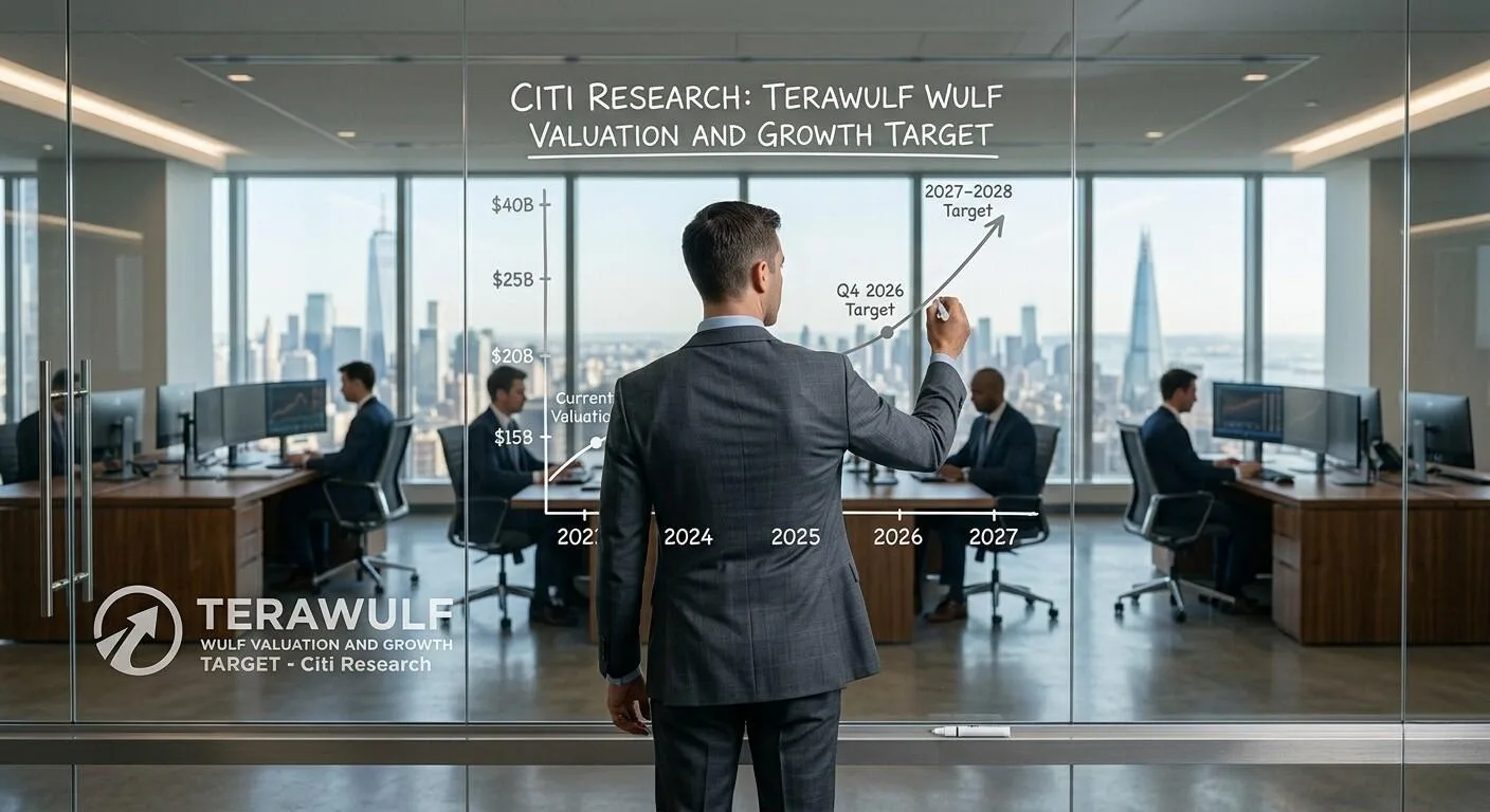 Citi prevé un crecimiento de casi 40% para TeraWulf tras cambio estratégico hacia IA