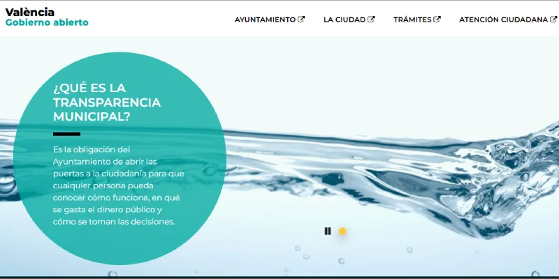 El Ayuntamiento de Valencia reorganiza su portal de transparencia para mejorar el acceso ciudadano