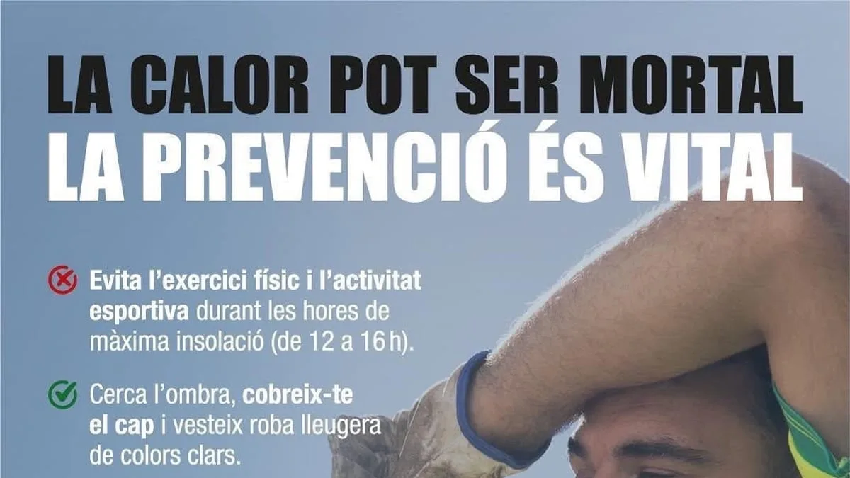 El Govern adelanta a mayo la campaña para prevenir riesgos por altas temperaturas