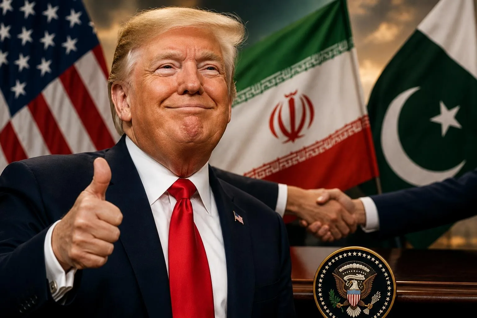 Estados Unidos e Irán sellan un acuerdo de paz que pone fin al conflicto en Oriente Medio