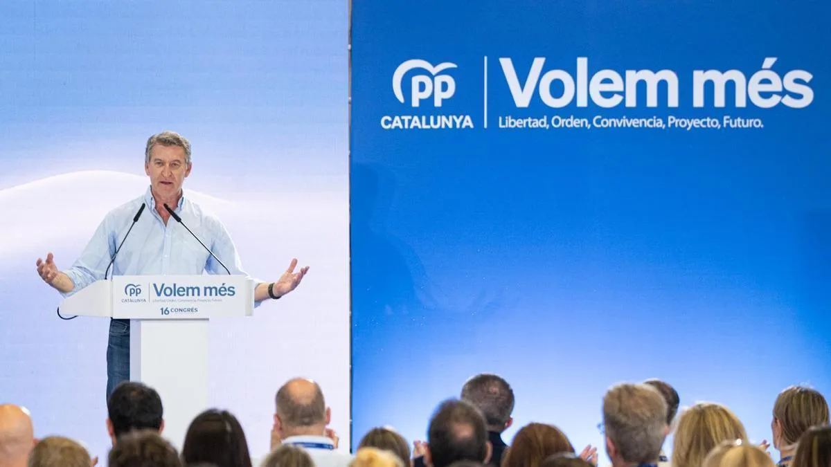 Feijóo urge a Cataluña a desbloquear la salida de Sánchez de la Moncloa