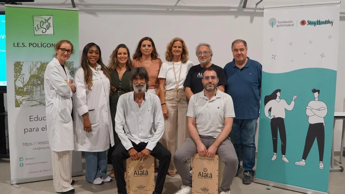 Fundación Quirónsalud reúne a adolescentes del Polígono Sur para fomentar el bienestar emocional