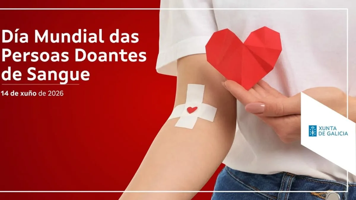 Galicia registra un récord histórico en donaciones de sangre durante 2025