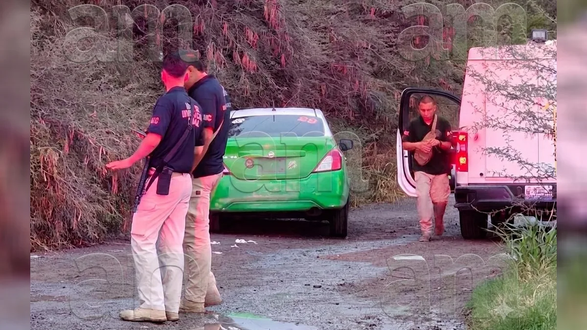 Hallan cadáver de un hombre en la cajuela de un taxi abandonado en León