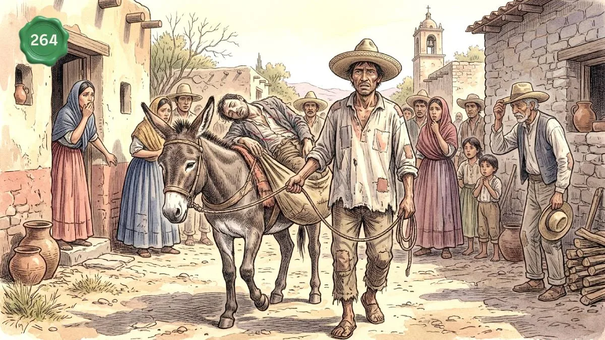 Hombre trasladó un cadáver en burro por las calles de León en 1895