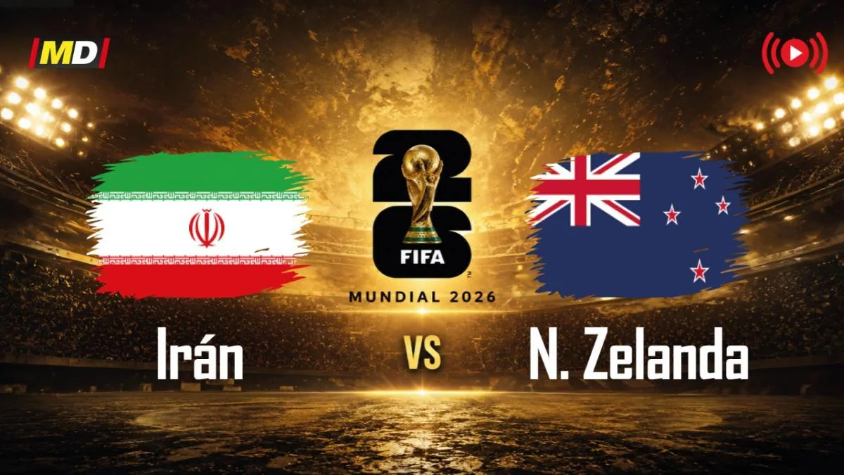 Irán y Nueva Zelanda empatan en un partido vibrante por el Mundial 2026