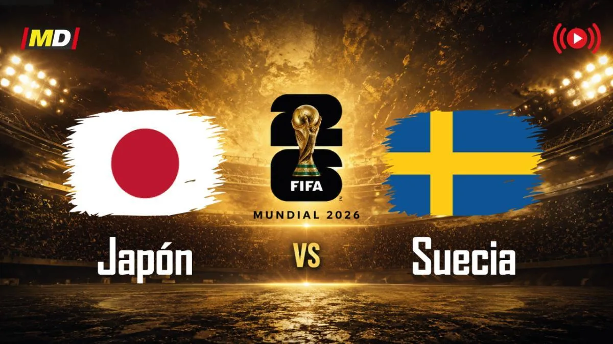 Japón y Suecia se enfrentan en un partido clave para avanzar en el Mundial 2026