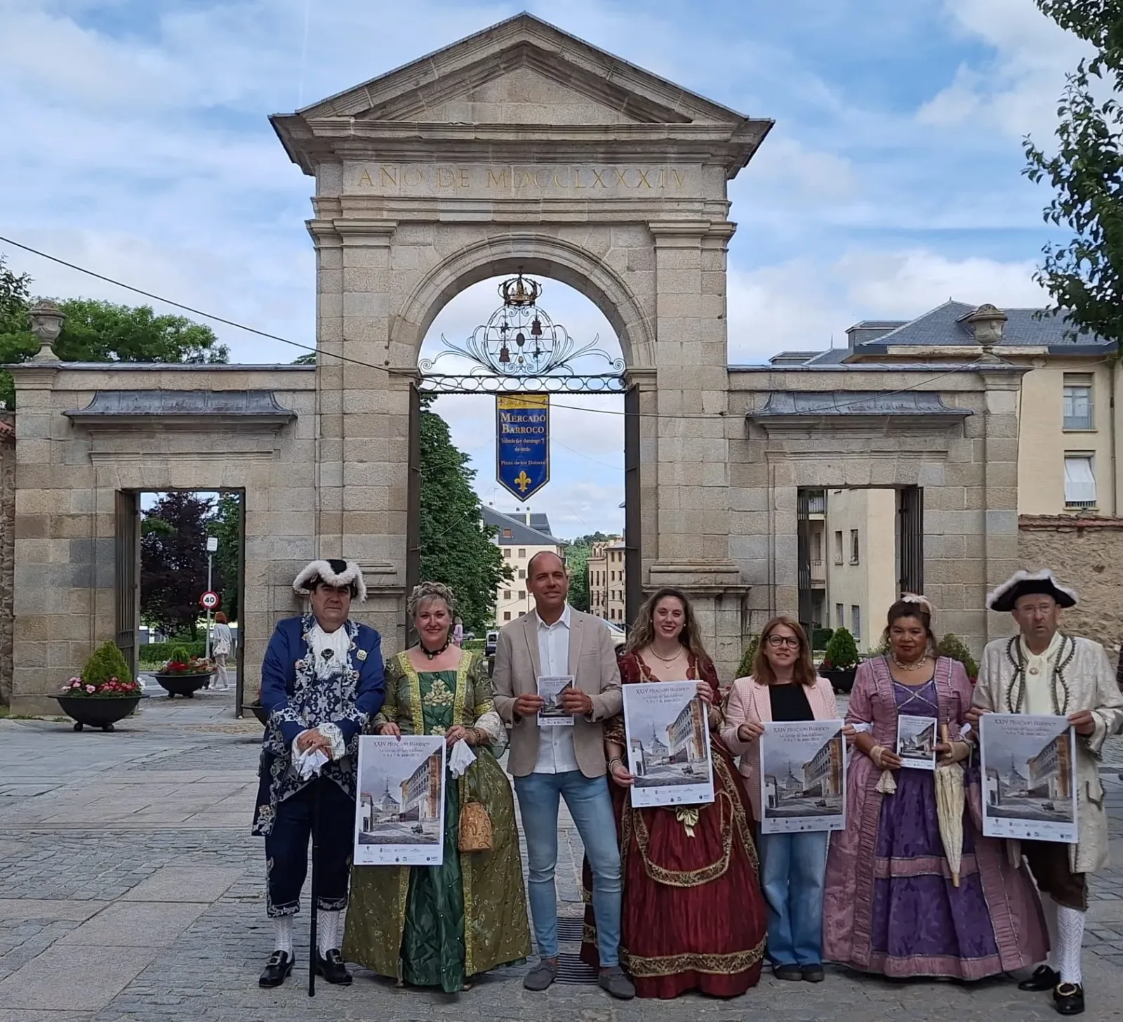 La Granja revive el esplendor del siglo XVIII con su XXIV Mercado Barroco