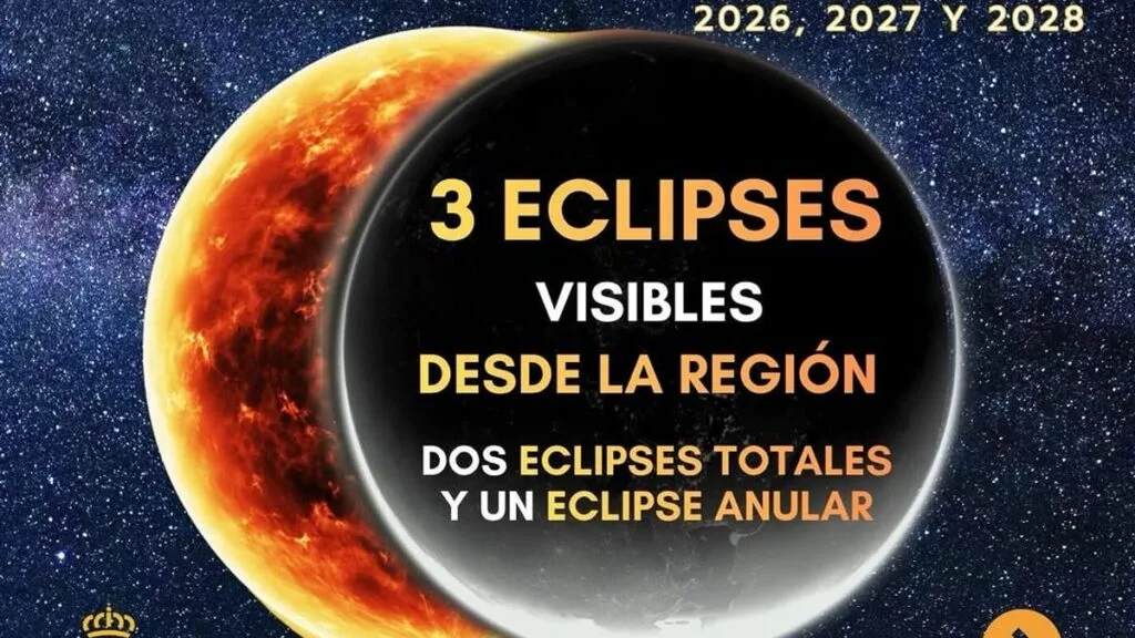 La Región de Murcia se prepara para tres eclipses que atraerán turismo y ciencia